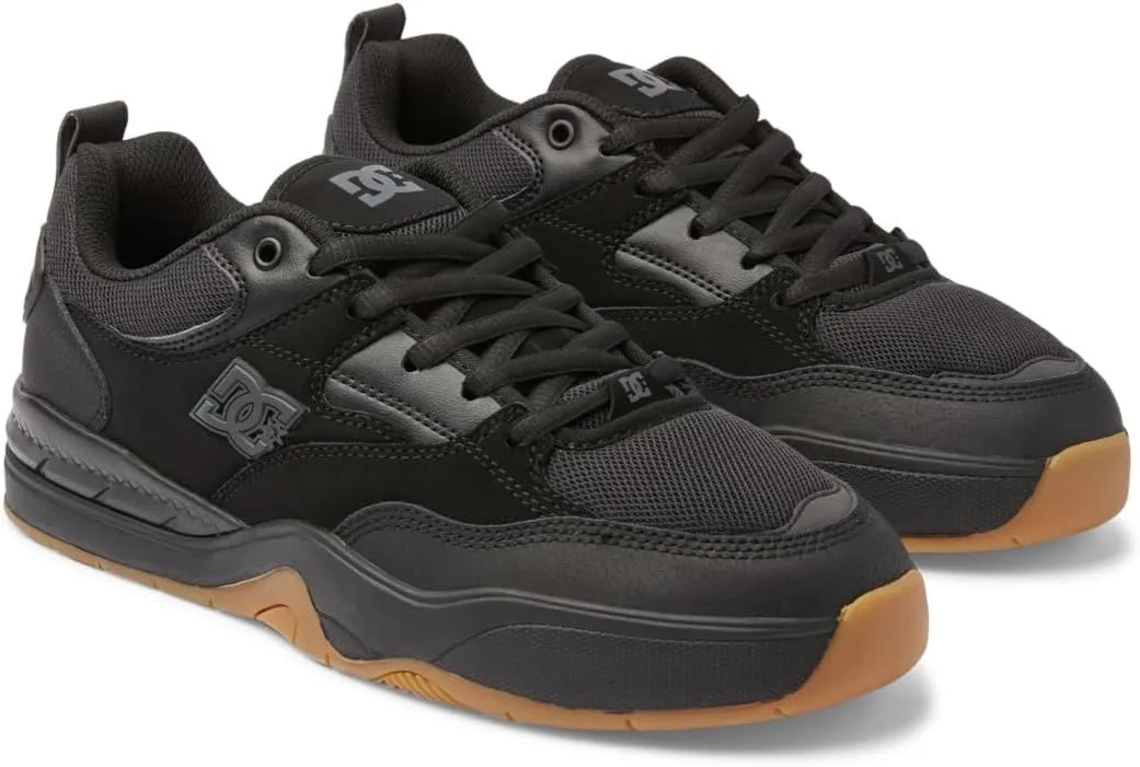DC Shoes Ascend Mens Skate Trainers in Black Gum - 9 US