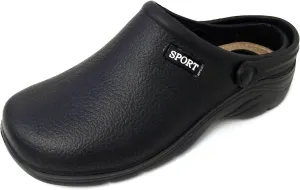 E2A390L Women's Clogs Shoes Nursing Nurse Hospital Gardening Nursing Medical Hospital Slip-on Casual Sandals