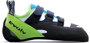 Evolv Supra Climbing Shoes - White/Neon Green 8.5