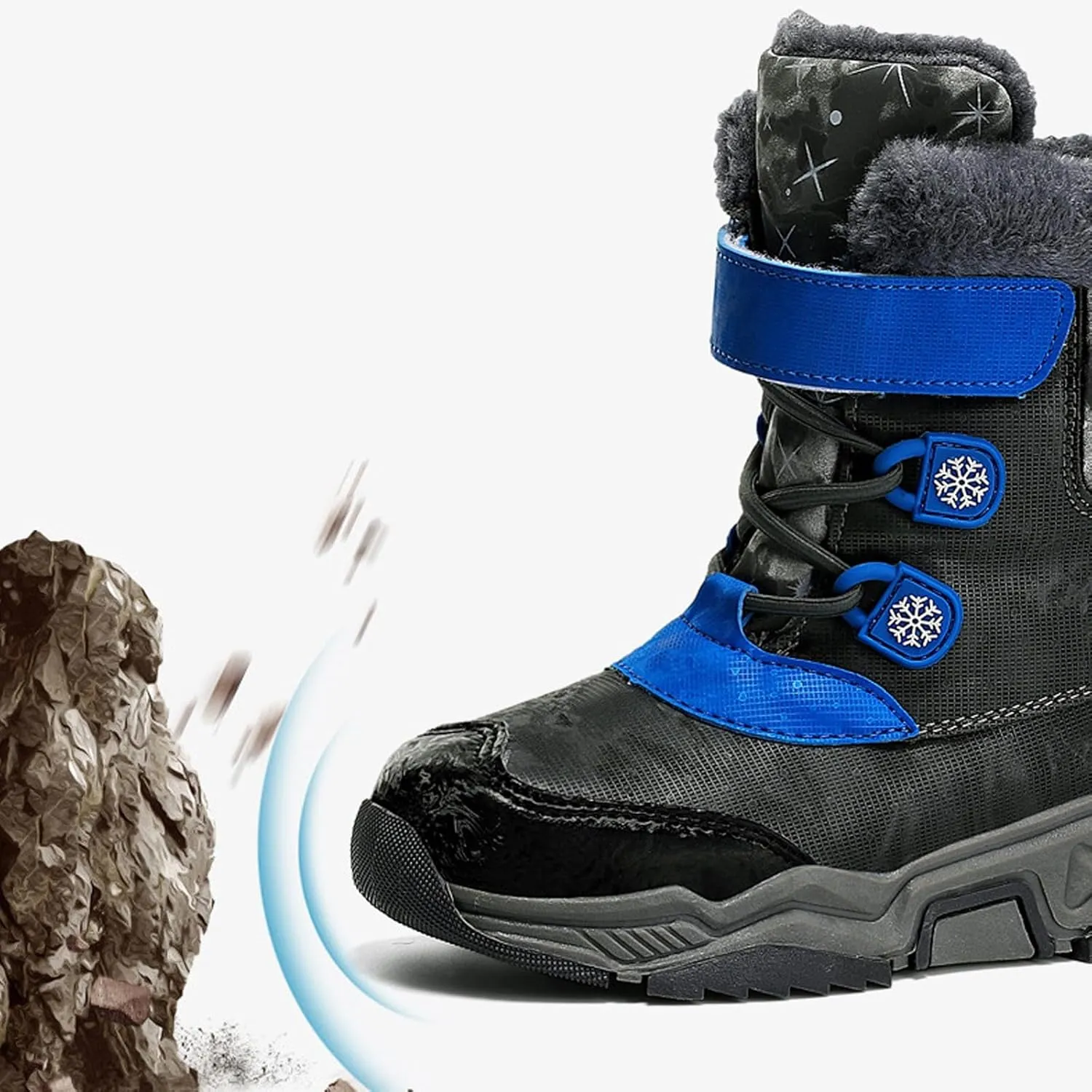 Fashion Big Kids Winter Water Proof Flat Keep Warm Snow Boots Comfortable Mid Boots Shoes Shoes Girls Shoeclub21 Boots