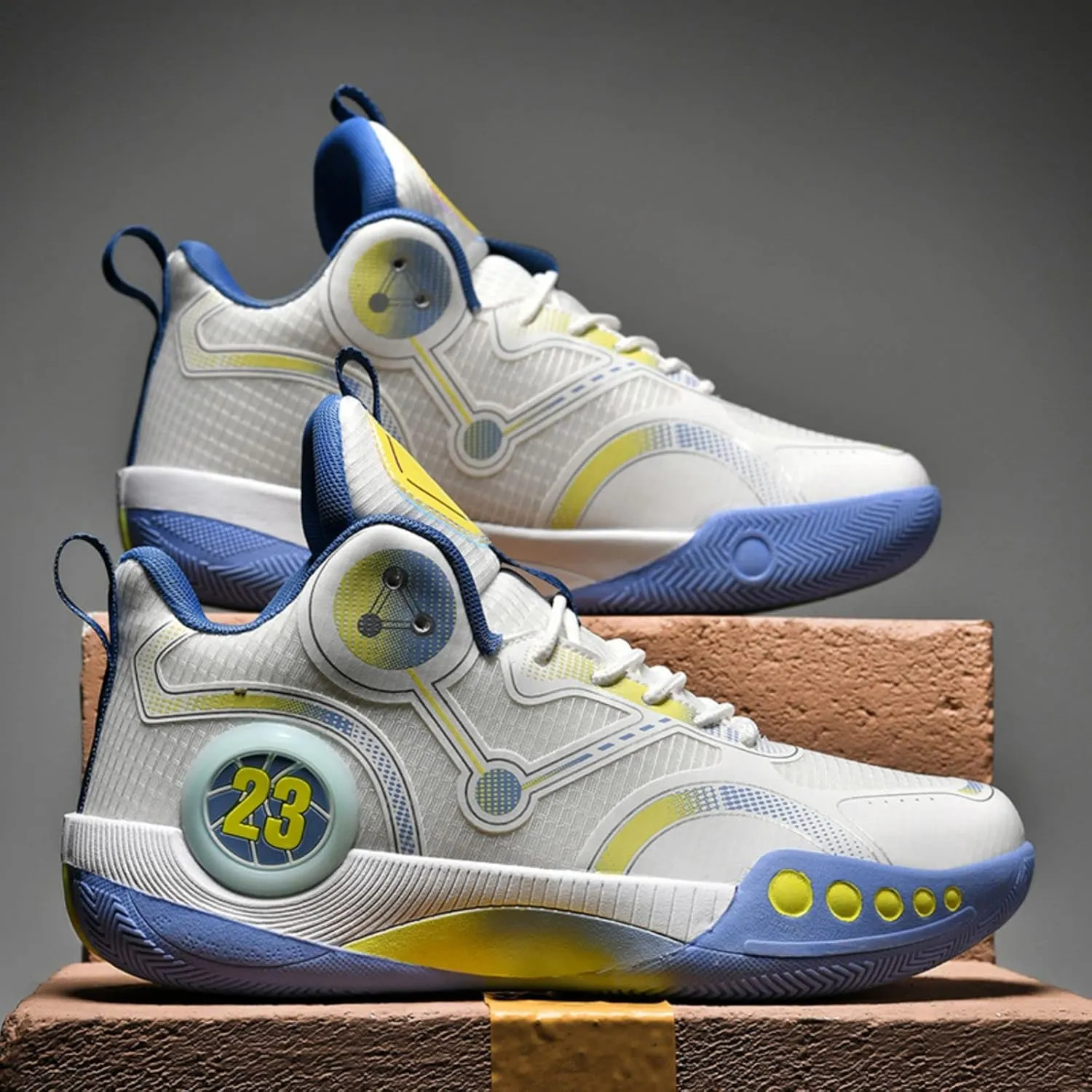 Fashion Non-Slip Breathable Wearable Sports Basketball Shoes