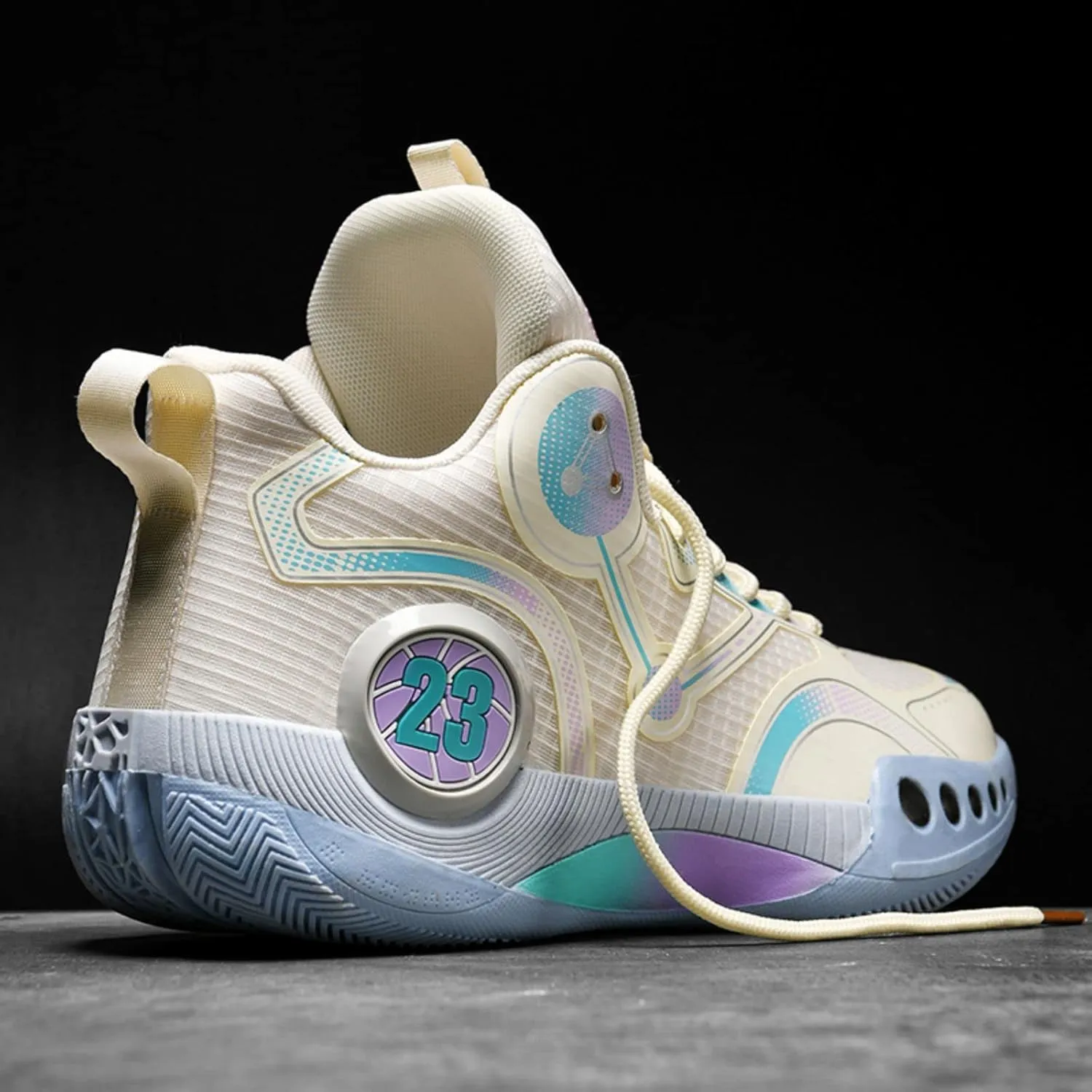 Fashion Non-Slip Breathable Wearable Sports Basketball Shoes