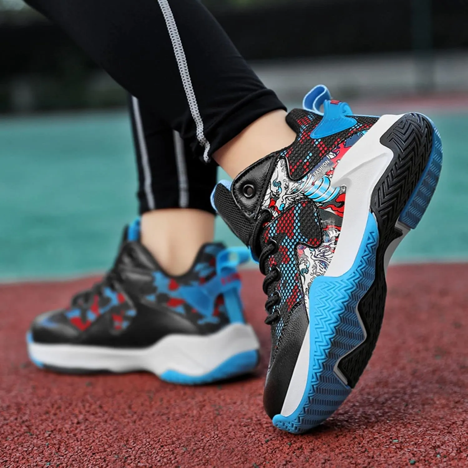 Fashionable Non Slip wear-Resistant Children's Basketball Shoes