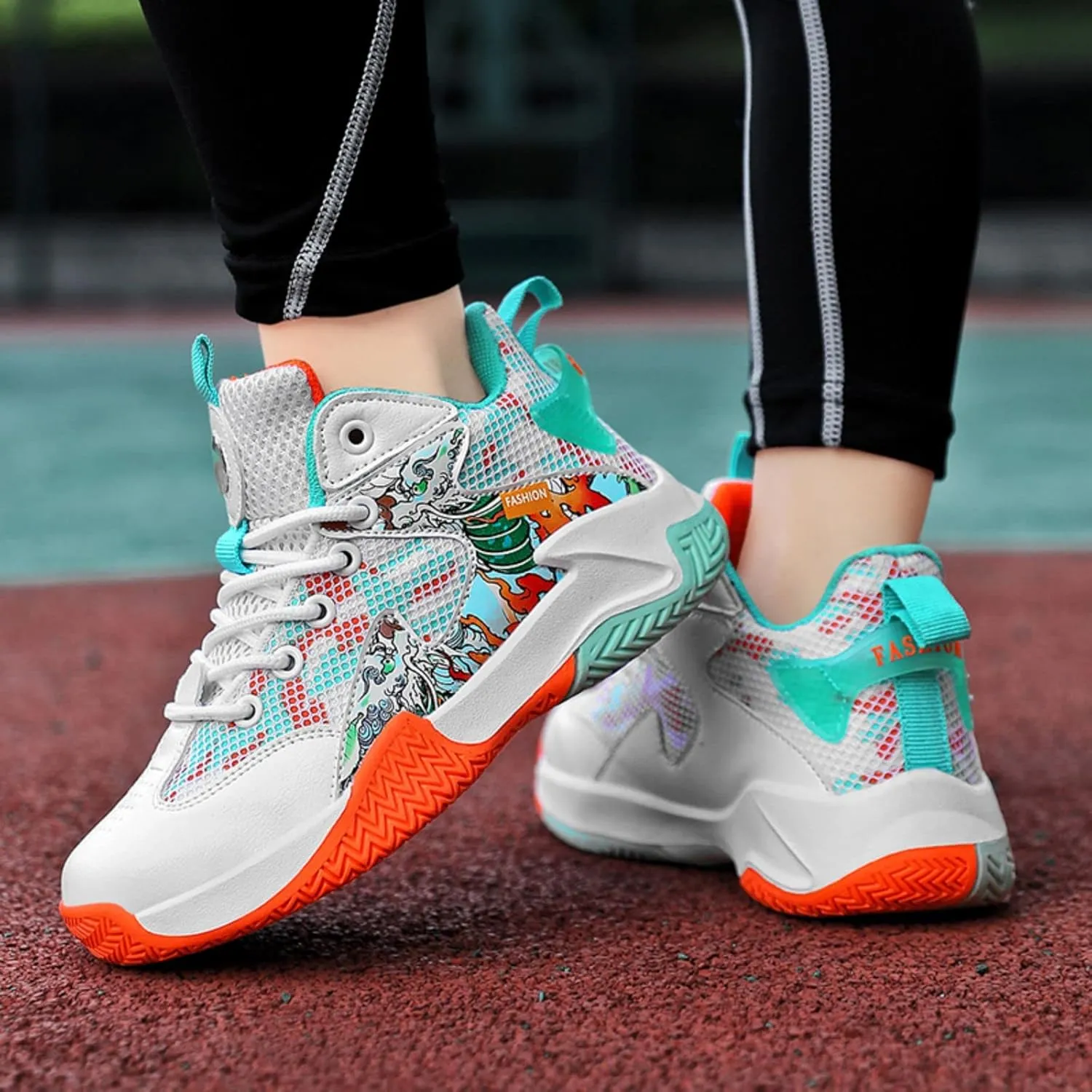 Fashionable Non Slip wear-Resistant Children's Basketball Shoes