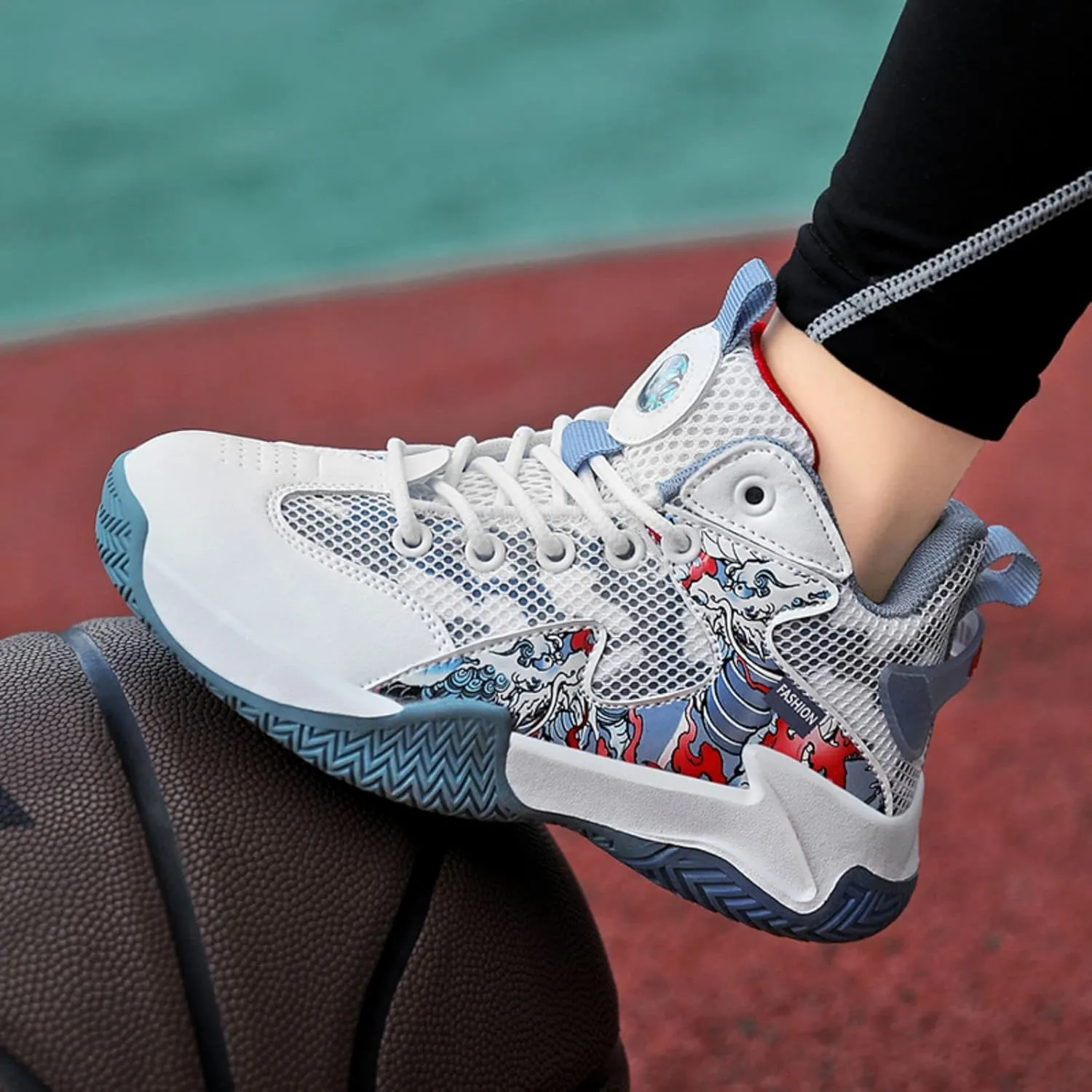 Fashionable Non Slip wear-Resistant Children's Basketball Shoes