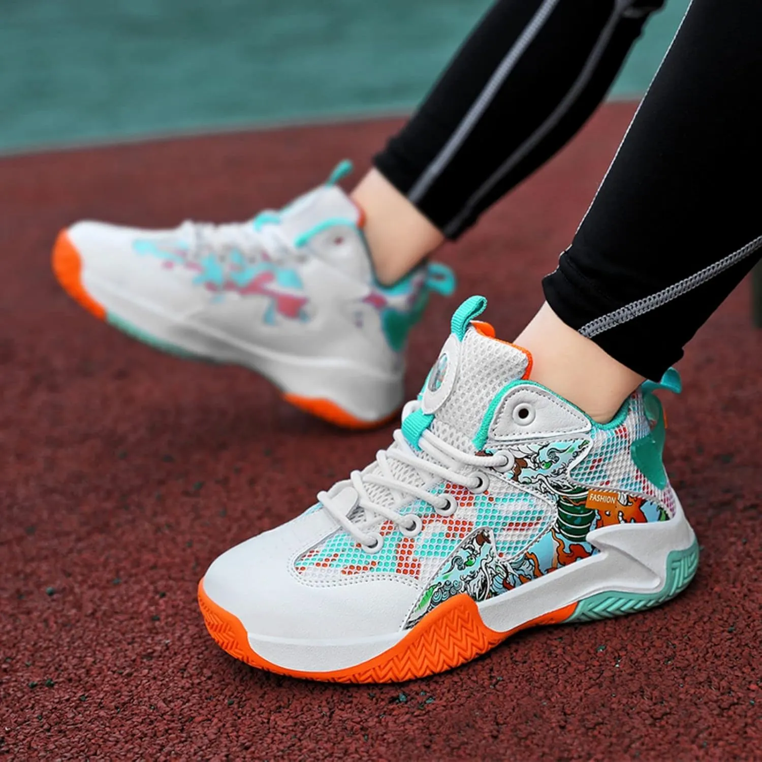 Fashionable Non Slip wear-Resistant Children's Basketball Shoes