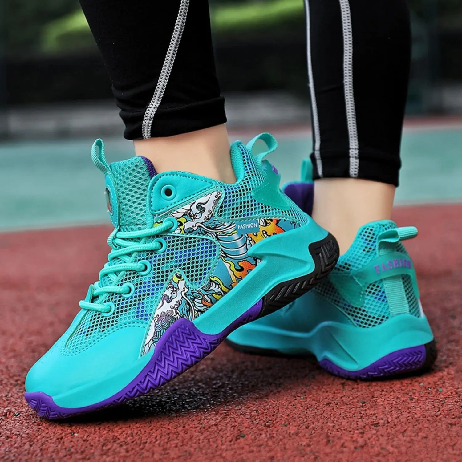 Fashionable Non Slip wear-Resistant Children's Basketball Shoes