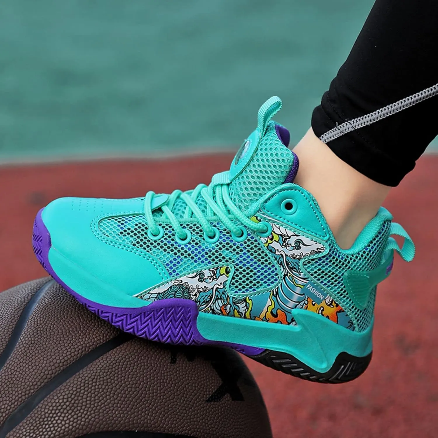Fashionable Non Slip wear-Resistant Children's Basketball Shoes