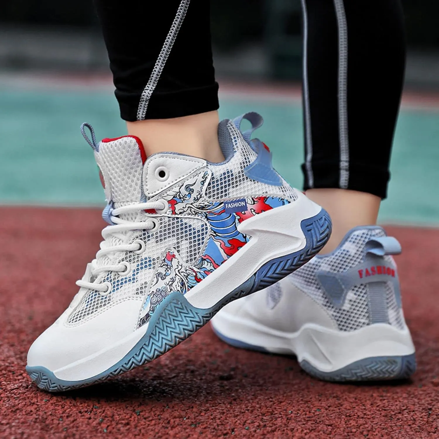 Fashionable Non Slip wear-Resistant Children's Basketball Shoes