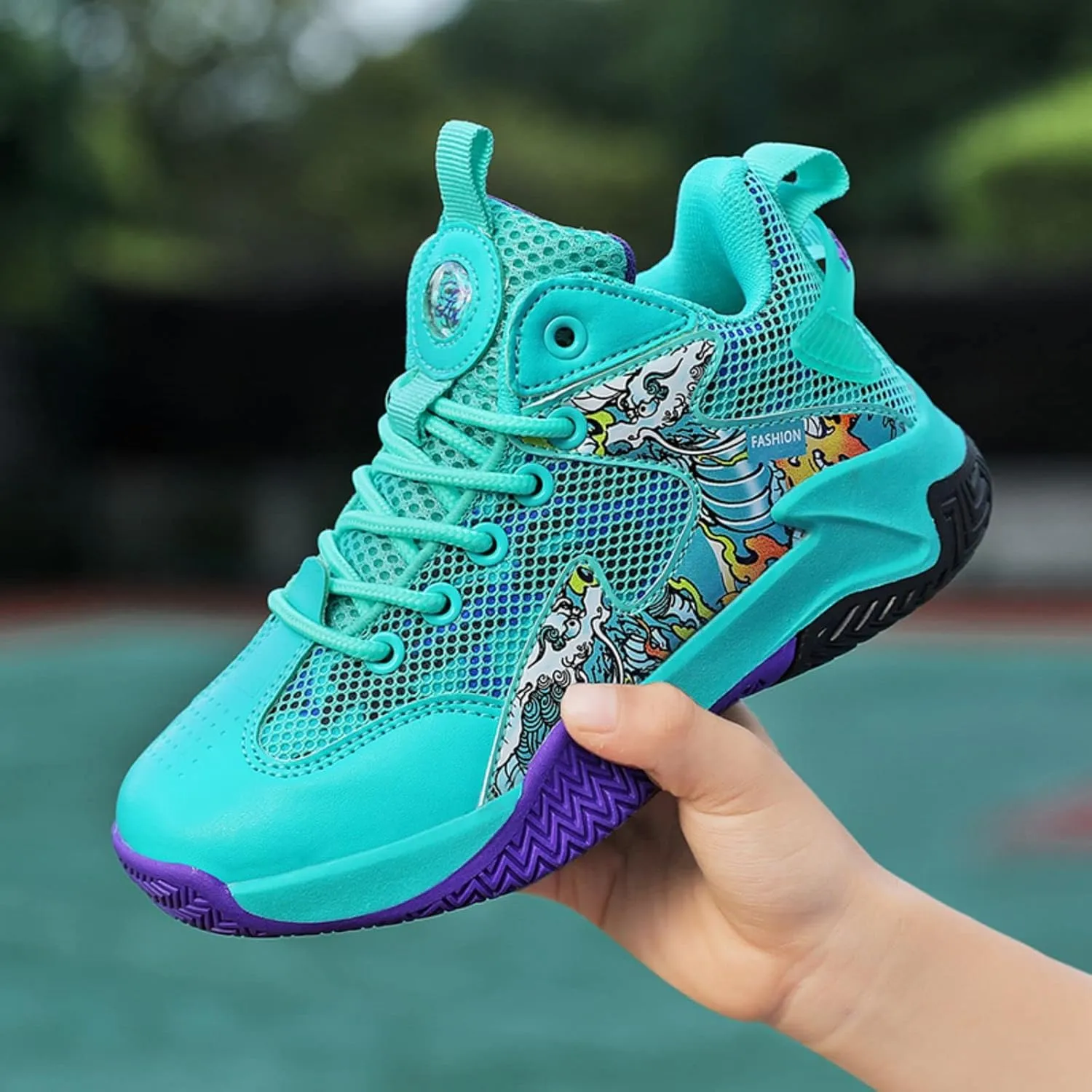 Fashionable Non Slip wear-Resistant Children's Basketball Shoes
