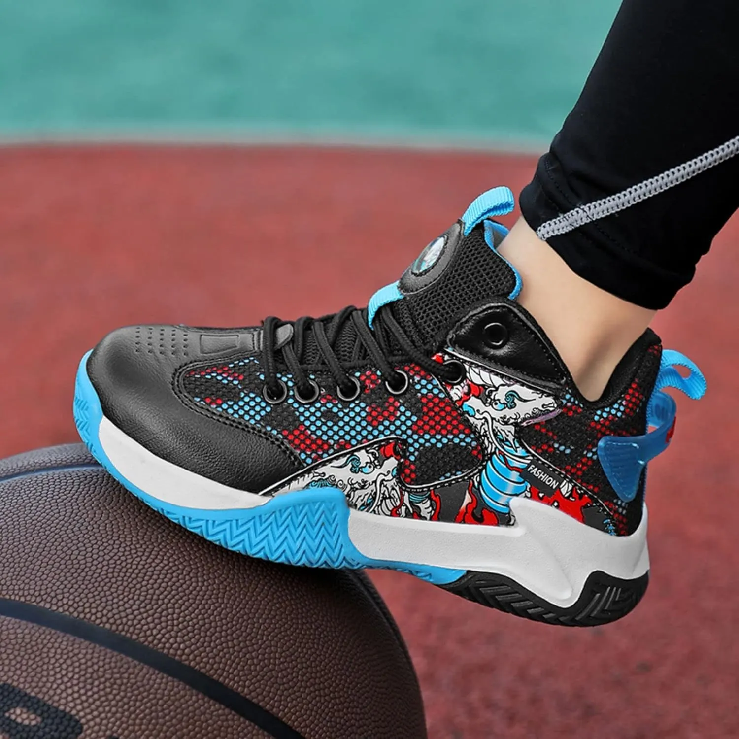Fashionable Non Slip wear-Resistant Children's Basketball Shoes