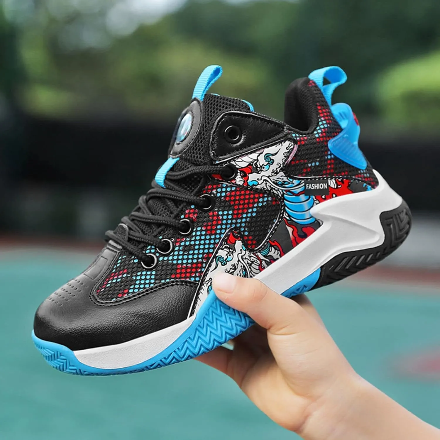 Fashionable Non Slip wear-Resistant Children's Basketball Shoes