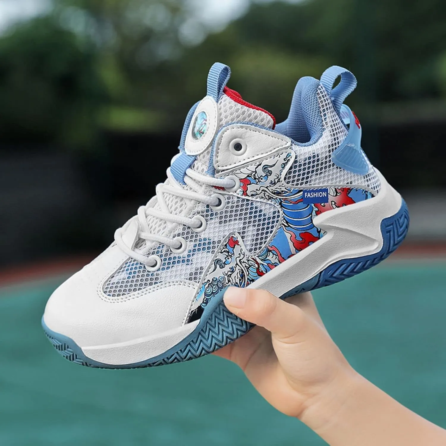 Fashionable Non Slip wear-Resistant Children's Basketball Shoes