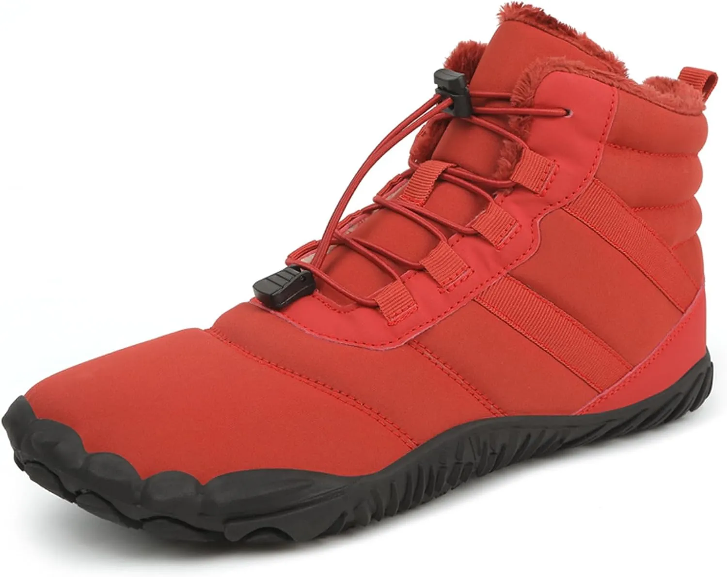 FLIOZY Winter Hiking Boots for Mens and Womens, Barefoot-Style Non-Slip Snow Boots, Waterproof Outdoor Hiking Shoes