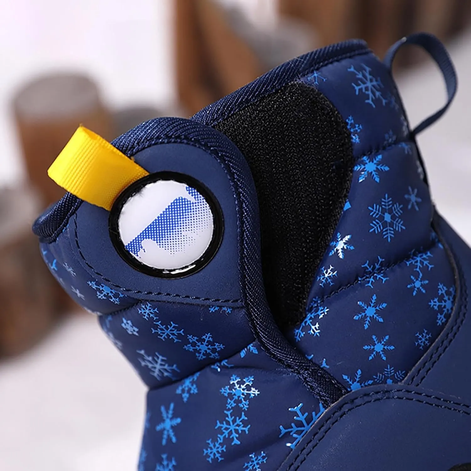 Girls Boys Snow Boots Outdoor Warm Comfortable Non Slip Mid Calf Padded Small Big Kids Winter Toddler Leopard Boots