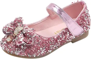 Girls Dress Shoes Kids Toddler Heels Pumps Flower Girl Mary Jane School Wedding Party Princess Shoes