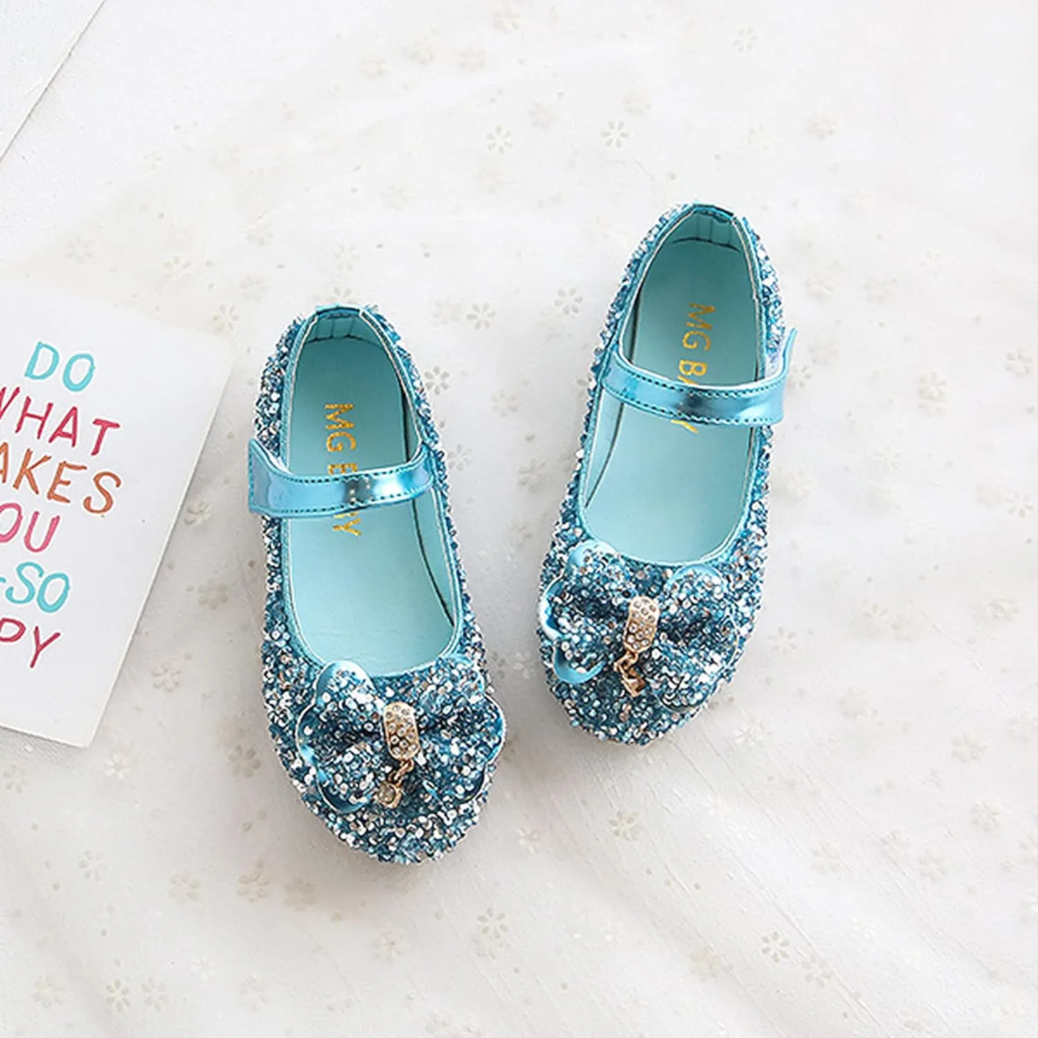 Girls Dress Shoes Kids Toddler Heels Pumps Flower Girl Mary Jane School Wedding Party Princess Shoes