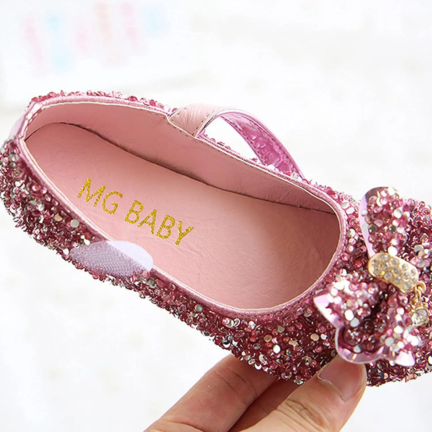 Girls Dress Shoes Kids Toddler Heels Pumps Flower Girl Mary Jane School Wedding Party Princess Shoes
