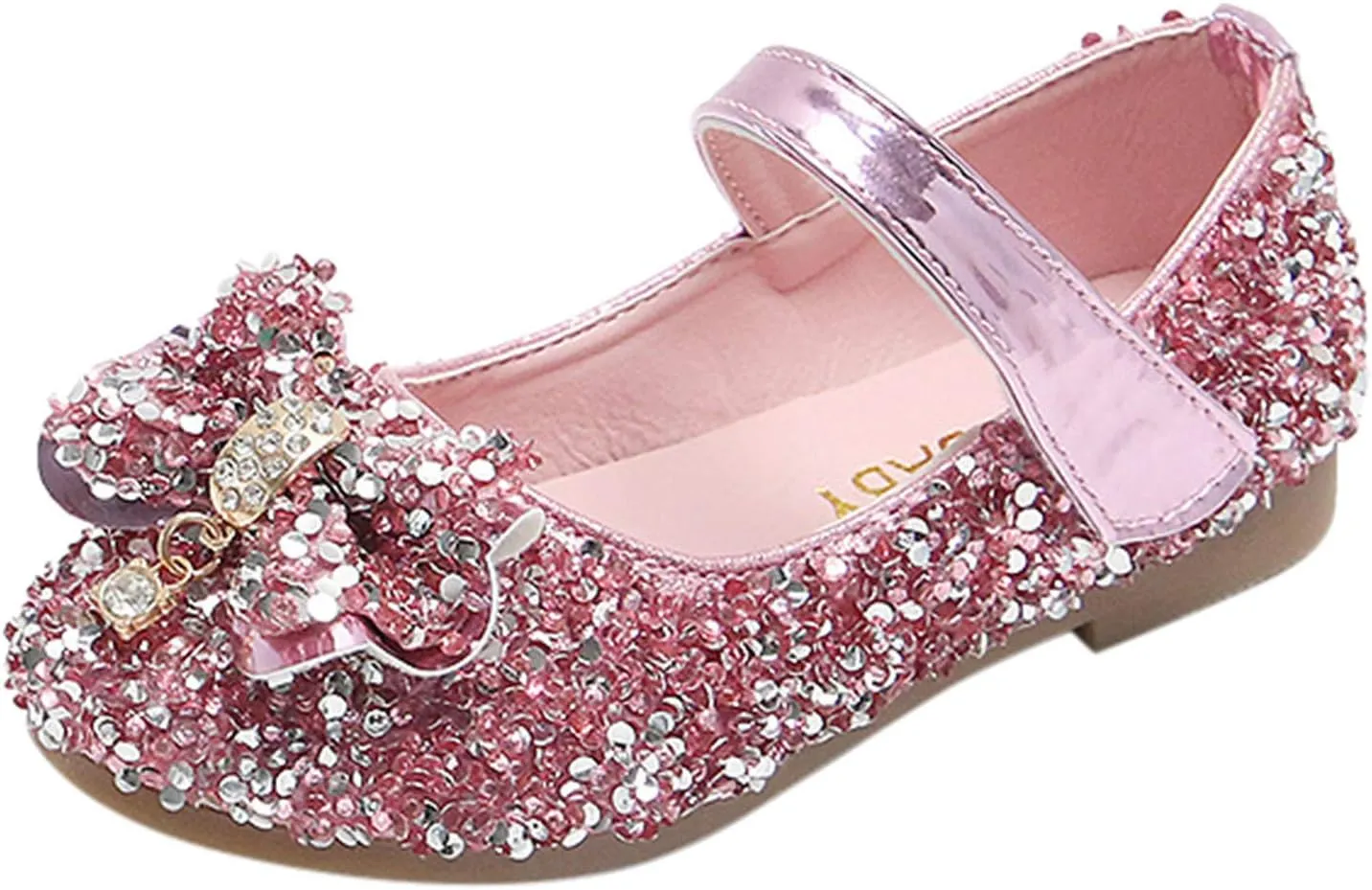 Girls Dress Shoes Kids Toddler Heels Pumps Flower Girl Mary Jane School Wedding Party Princess Shoes
