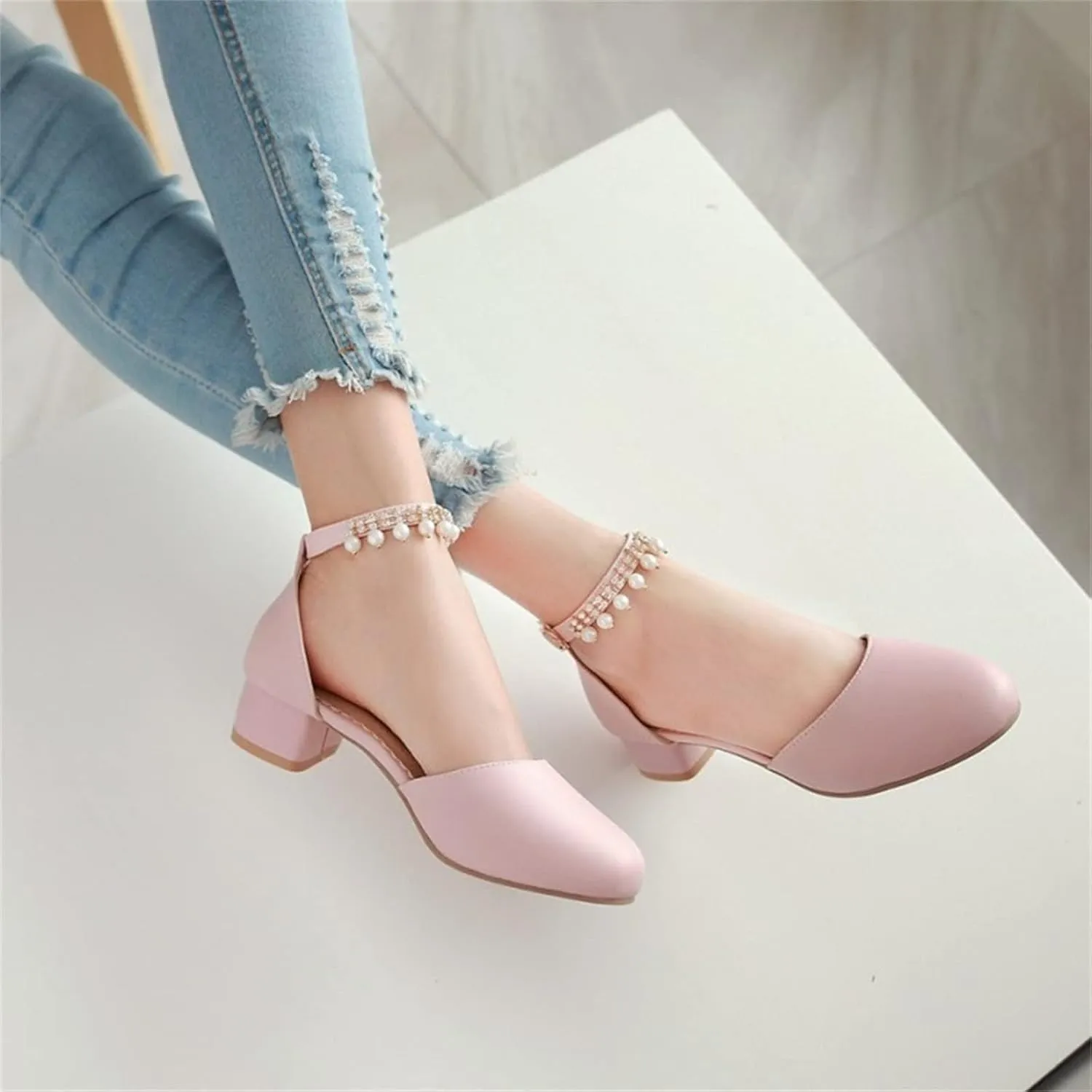 Girls High Heels Dress Sandals Princess Bow Shoes Party Flower Wedding Shoes for Toddler Little Kids Big Kid
