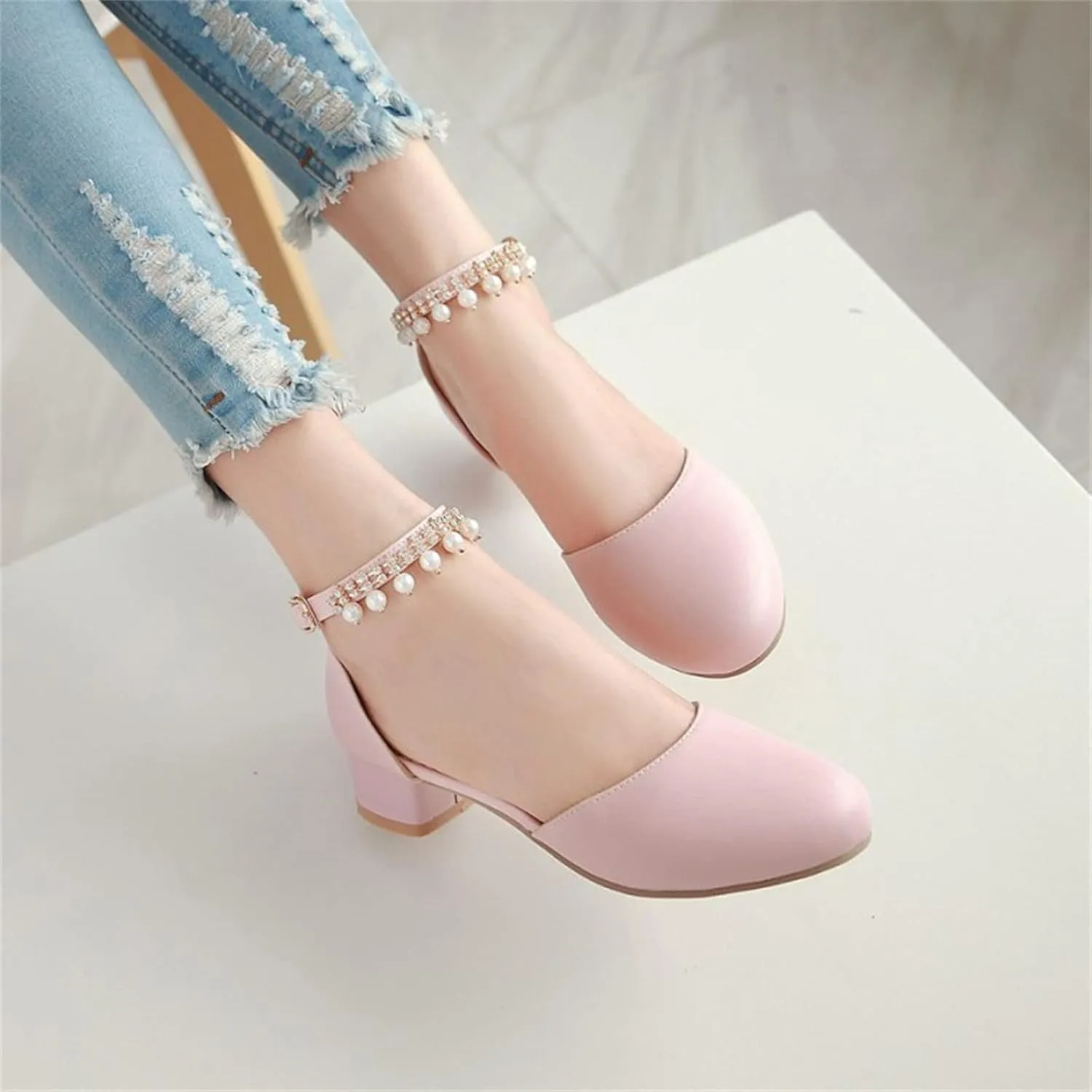 Girls High Heels Dress Sandals Princess Bow Shoes Party Flower Wedding Shoes for Toddler Little Kids Big Kid