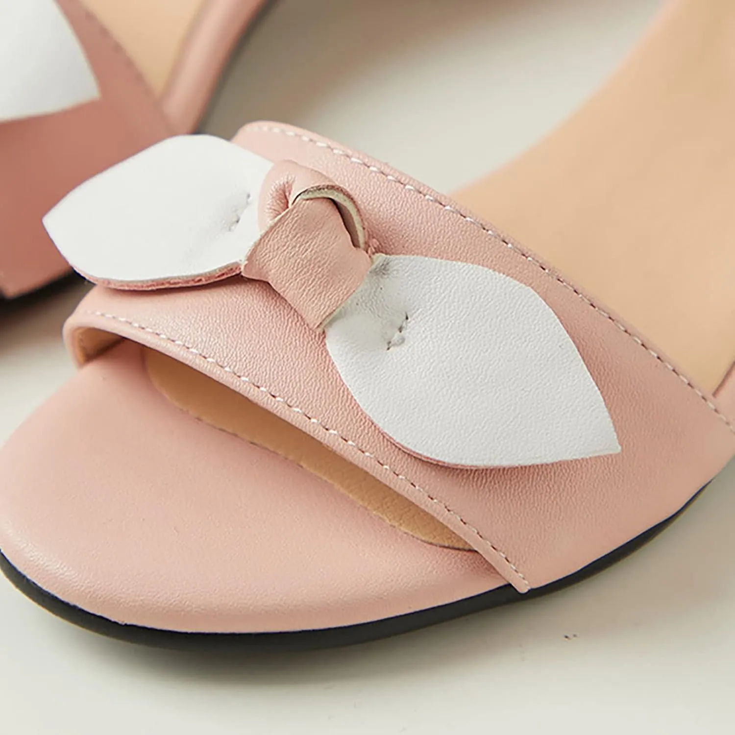Girls Kids Dress Shoes Pumps Low Heels Flower Open Toe Sandals Flower Wedding Party Toddler Pool Slides Princess Flat