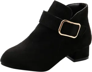 Girls Short Boots Ankle Boots Side Zipper Boots Lace up Waterproof Combat Shoes Comfortable Snow Boots