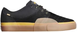 Globe Mahalo Skateboard Shoes, Black Mustard, 8.5 US