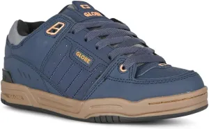 Globe Men's Fusion Skate Shoe, Navy/Grey, 13