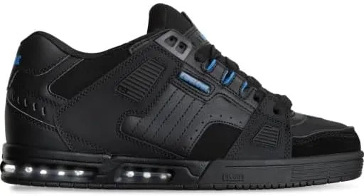 Globe Men's Sabre Skate Shoe, Onyx/Blue, 7.5