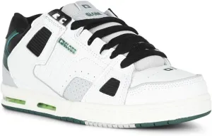 Globe Men's Sabre Skate Shoe, White/Green, 10.5