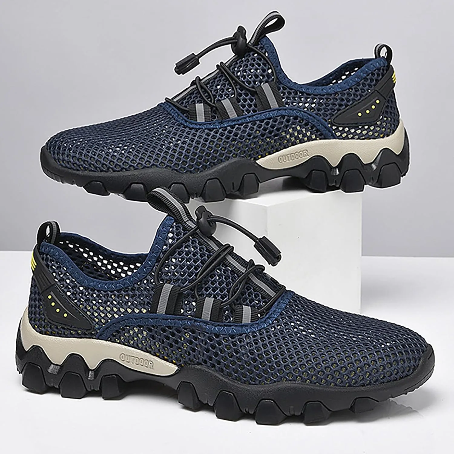 Hiking Sandals Men's Shoes Summer Breathable Mesh Shoes Sports Casual Men's Hiking Tourism