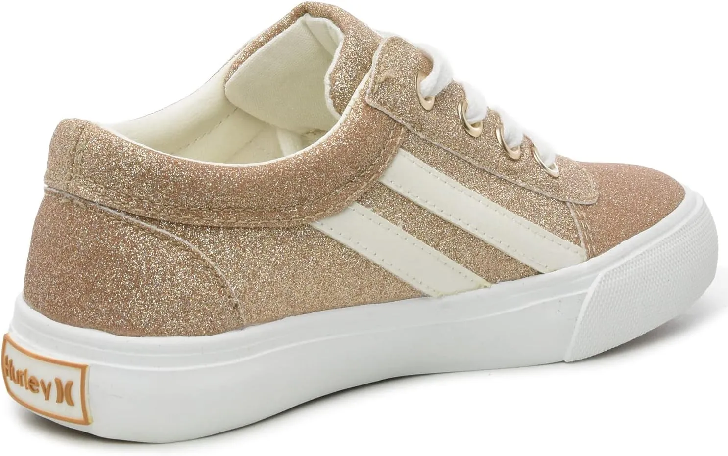 Hurley Boardy Kids Lace Up Canvas Sneakers ?C Low Cut Skateboarding Shoes for Kids, Sports Shoes for Boys and Girls