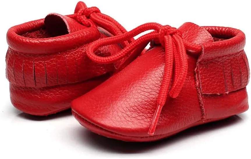 Infant Baby Boys Girls Leather Loafers Comfort Oxford Dress Wedding Shoes First Walker Outdoor Shoes Crib Shoes