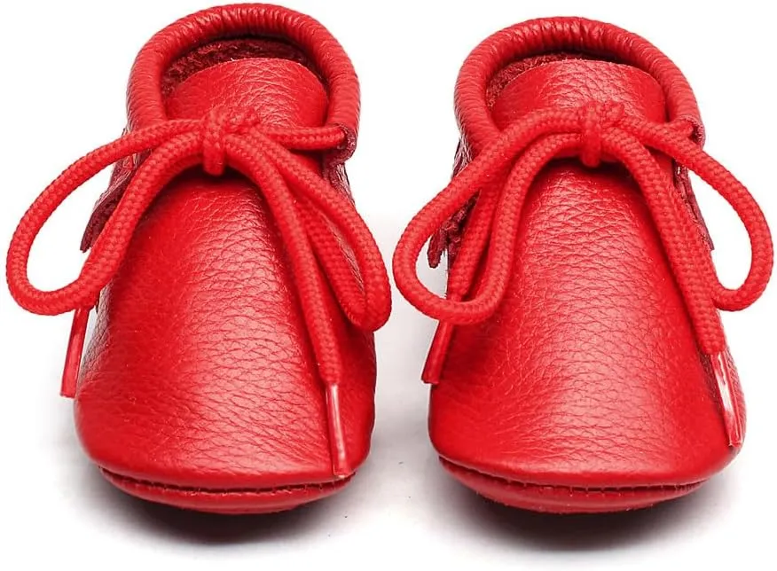 Infant Baby Boys Girls Leather Loafers Comfort Oxford Dress Wedding Shoes First Walker Outdoor Shoes Crib Shoes