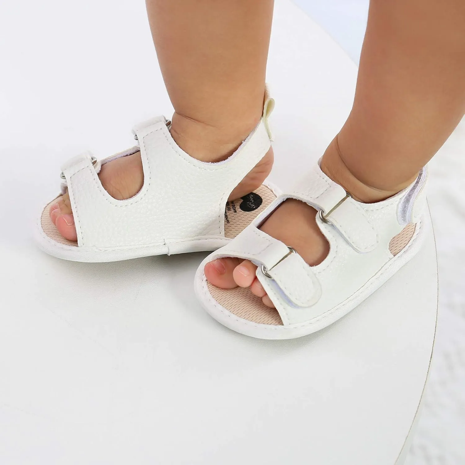 Infant Baby Boys Girls Sandals, Non-Slip Soft Sole Toddler Walking Shoes, Lightweight Girl Sandals Casual Shoes