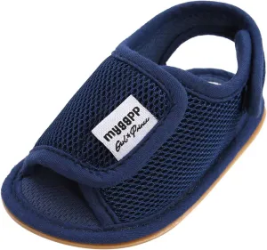 Infant Baby Girl Boy Sandals Comfort Outdoor Casual Beach Shoes Anti Slip Rubber Sole First Baby Girl Flat Shoes