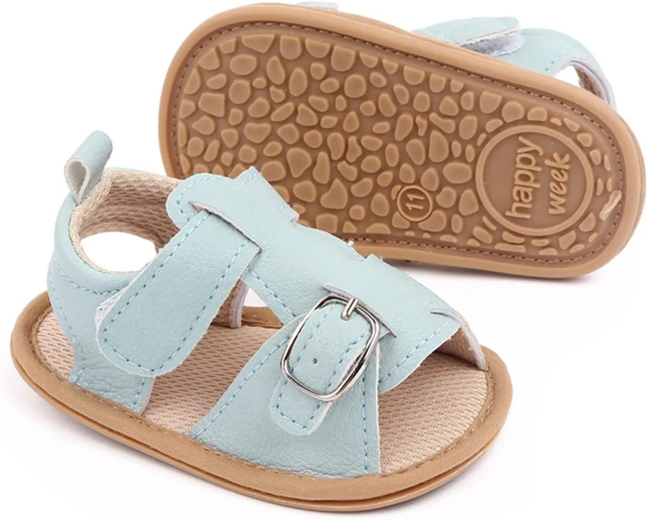 Infant Baby Girl Boy Sandals Open Toe Lightweight Soft Outdoor Casual Beach Shoes Baby First Walking Girl Shoes