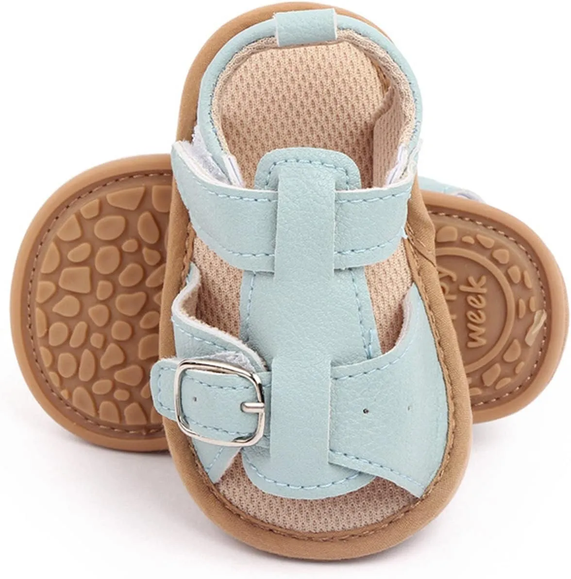 Infant Baby Girl Boy Sandals Open Toe Lightweight Soft Outdoor Casual Beach Shoes Baby First Walking Girl Shoes