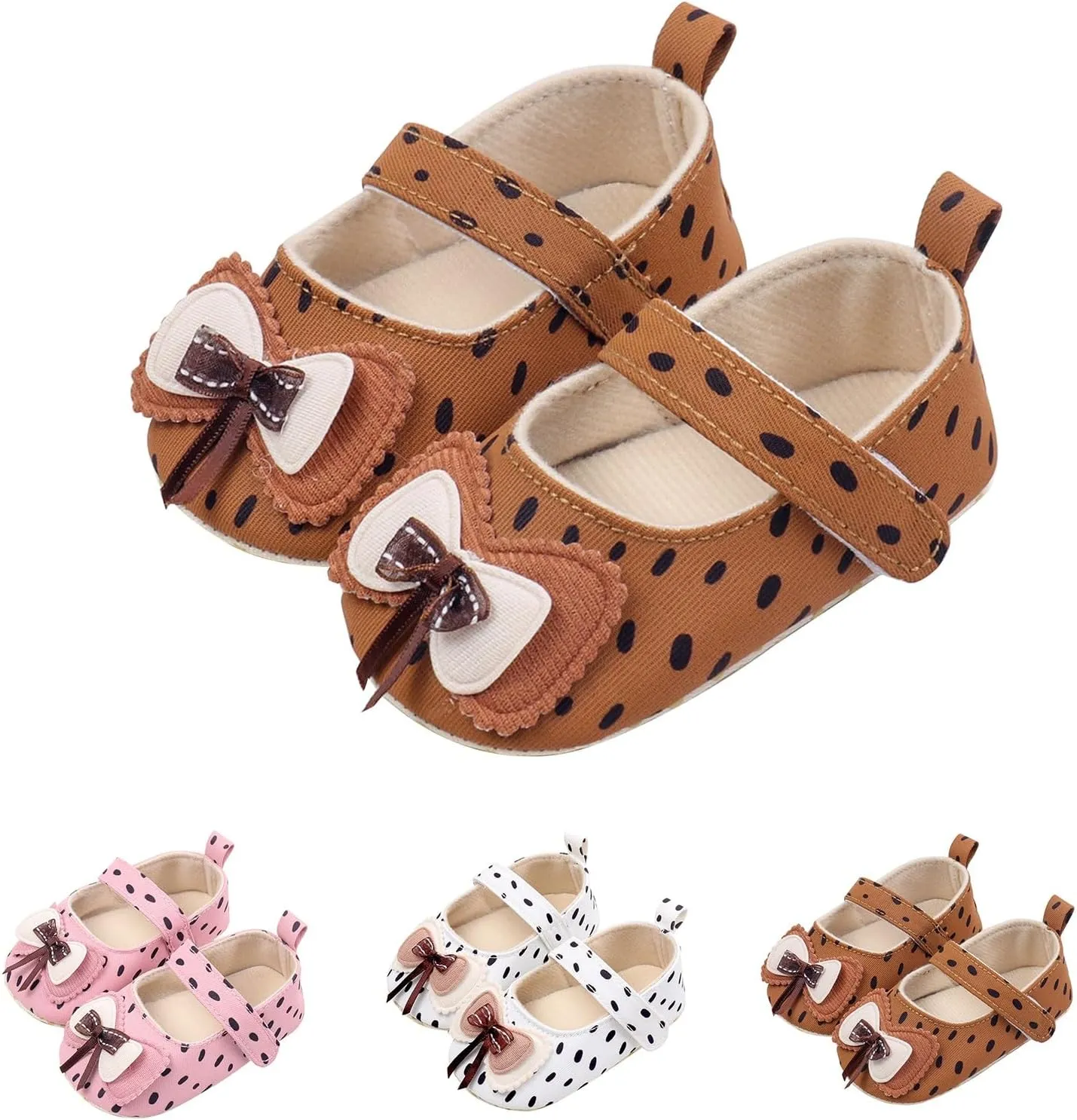 Infant Baby Girls Cute Slippers Non-Slip First Walking Mary Jane Wedding Party Dress Shoes 2025 Princess Sneaker
