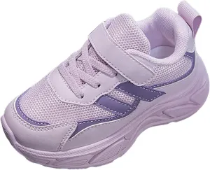 IWIHMIV Girls Tennis Shoes Boys Breathable Non Slip Sneakers Casual Running Non Slip Athletic Shoes for Toddler