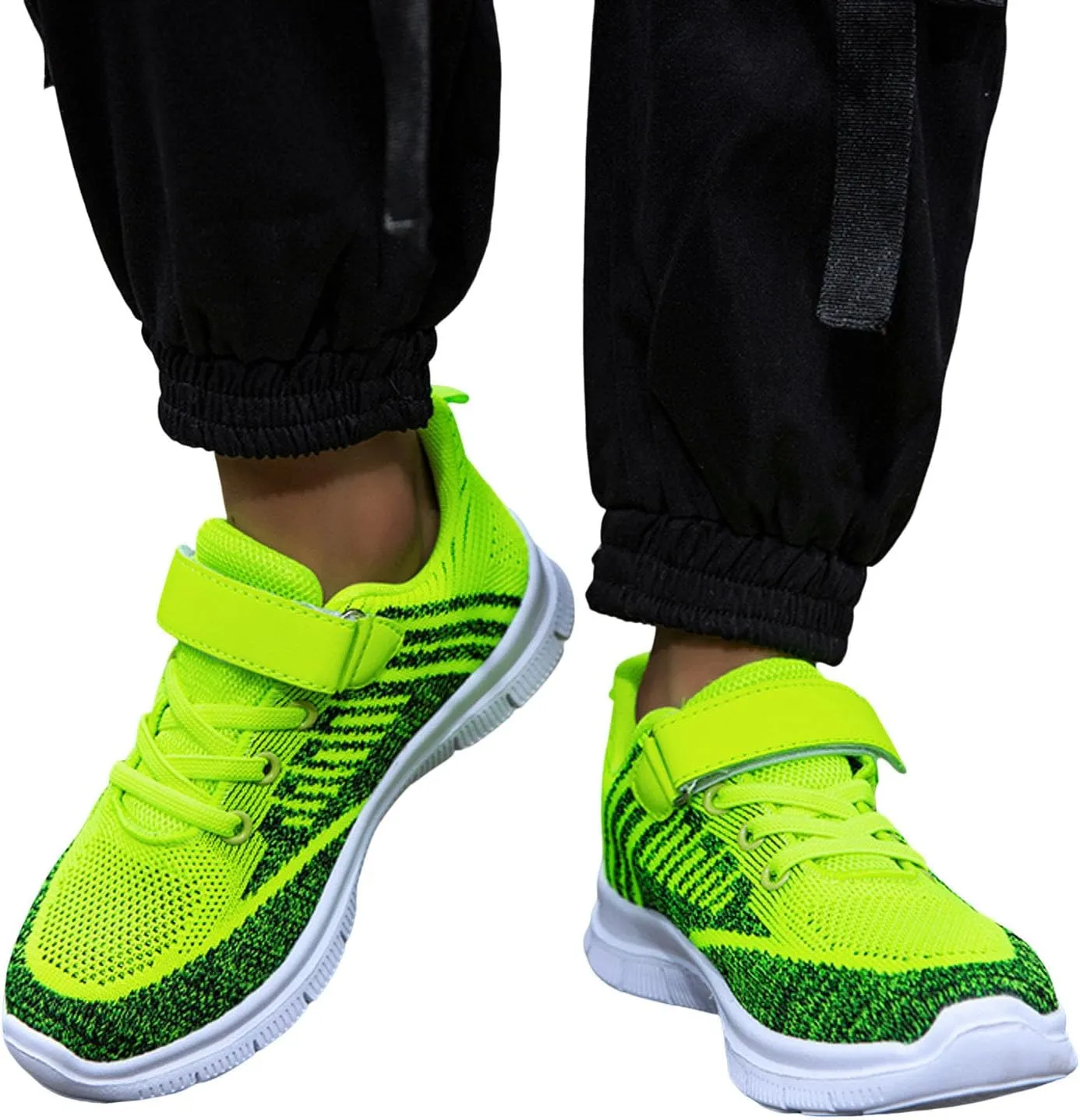 IWIHMIV Kids Running Shoes Toddler Boy Tennis Shoes Boys Girls Sneakers Kids Shoes Lightweight Breathable Athletic Tennis Shoes