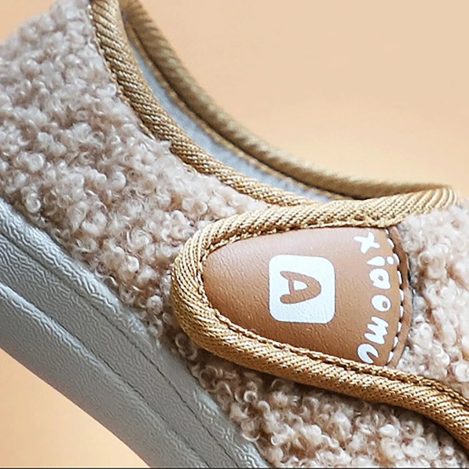 IWIHMIV Toddler Slip On Shoes Boy Sneakers Kids Running Shoes Winter Girls Lightweight Outdoor Sports Athletic Tennis Shoes