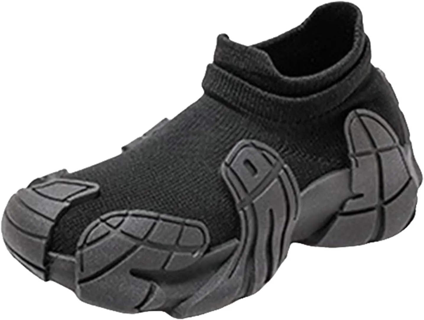 IWIHMIV Toddler Tennis Shoes Boys Girls Slip On Sneakers Girls Breathable Sneakers Walking Running Athletic Shoes