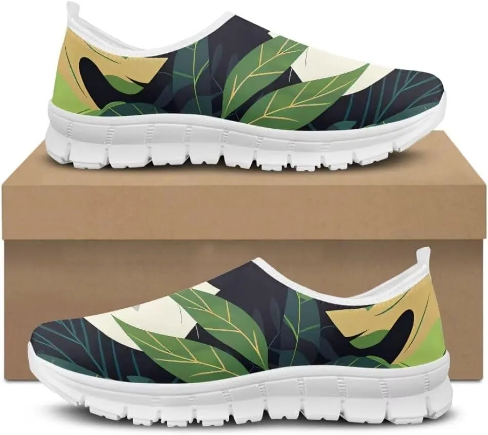 Jeiento Slip-On Loafers for Women Lady Non Slip Travel Walking Flat Shoes Casual Shoes Non Slip Dressy Shoes Play Fashion Sneaker