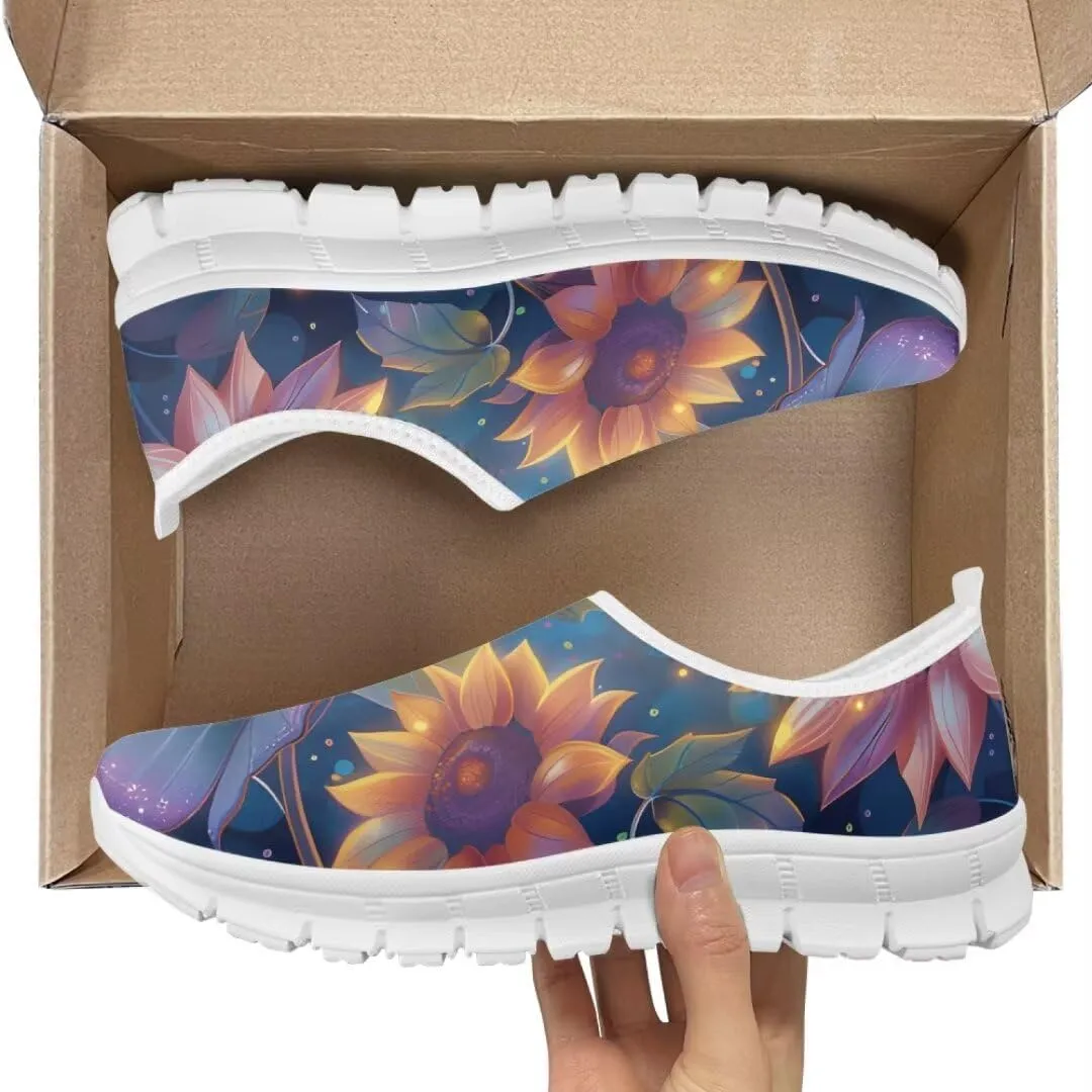 Jeiento Slip-On Loafers for Women Lady Non Slip Travel Walking Flat Shoes Casual Shoes Non Slip Dressy Shoes Play Fashion Sneaker