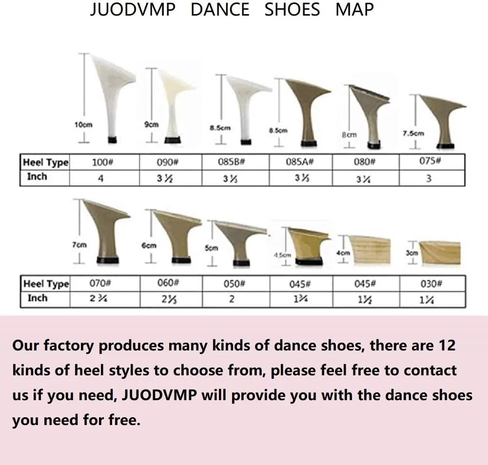 JUODVMP Women's Latin Dance Shoes with Rhinestone Peep Toe Lace Up Ballroom Salsa Tango Practice Performance Dance Shoes,Model YCL452