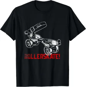 Just Skate Vintage Roller Skates Shoes Girls Gifts T shirt