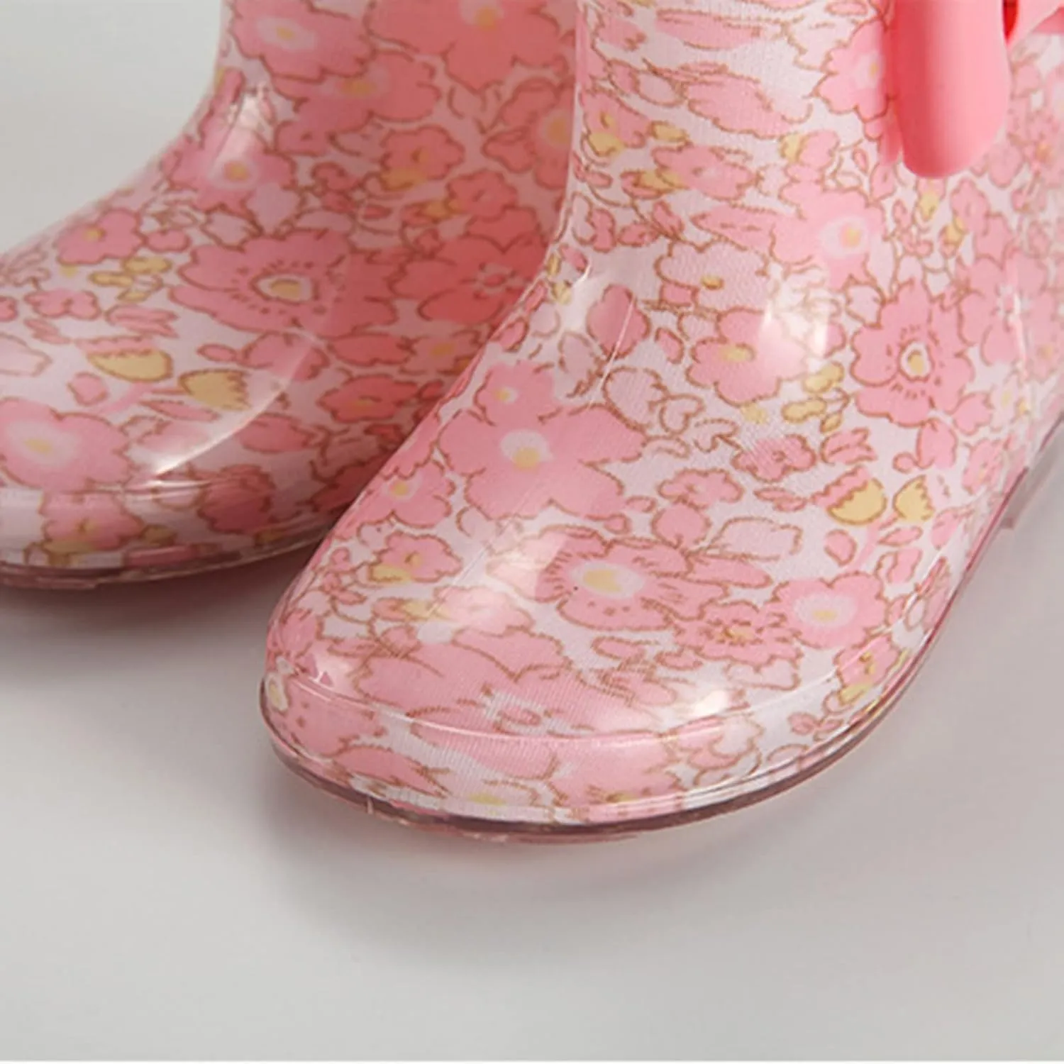 Kids Rain Boots, Toddler Girls & Boys Rain Boots Waterproof Water Shoes Non-slip Mud Boot with Non Slip Bottom