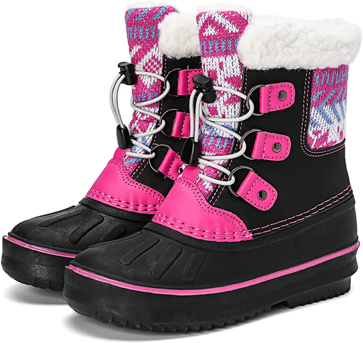 Kids Shoes Snow Boots Girls Boys OutdoorBoots Warm Boots With Cotton Snow Boots High Heel Boots Leather Boots for Kids
